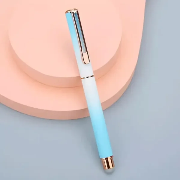 Stilou metalic de lux cu radiera