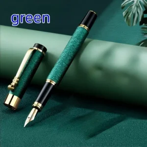 STILOU METALIC VERDE CU PENITA IRIDIUM 0.5MM