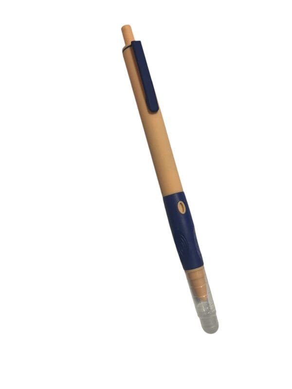 STILOU-MULTICOLOR-CU-RADIERA-RETRACTABIL-CU-PENITA-ASCUNSA-galben