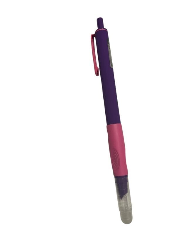 STILOU-MULTICOLOR-CU-RADIERA-RETRACTABIL-CU-PENITA-ASCUNSA-violet