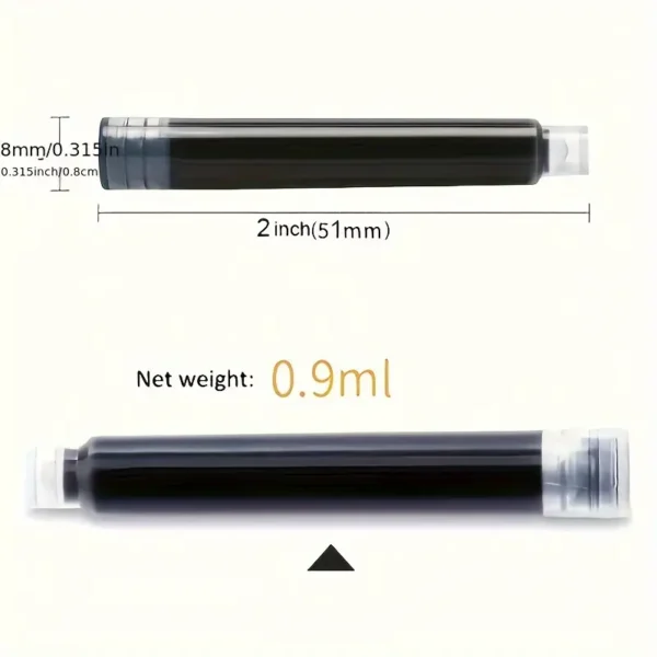 Rezervele de cerneală pentru stilou de 3,4 mm