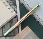 stilou metalic gradient cu penita cameleon