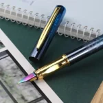 stilou metalic gradient cu penita cameleon