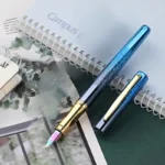 stilou metalic gradient cu penita cameleon