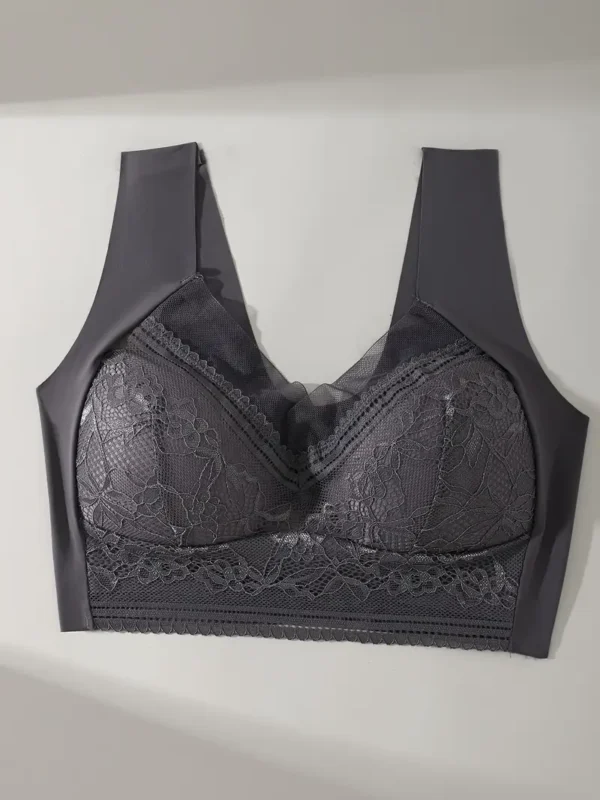 Sutien push-up elegant cu dantela
