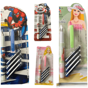 Stilou anime cu penita in V si 4 rezerve