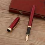 Stilou metalic Rosu cu penita Iridium