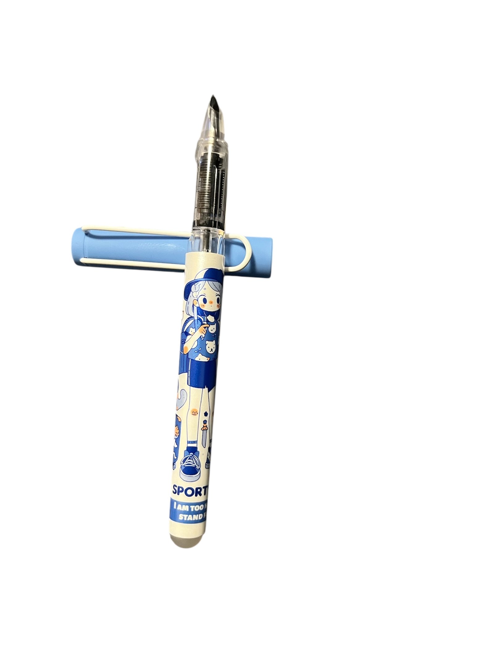 Stilou Yiren cu radiera si rezerva termica Sporty Albastru Stilou Yiren cu radiera si rezerva termica Sporty Albastru