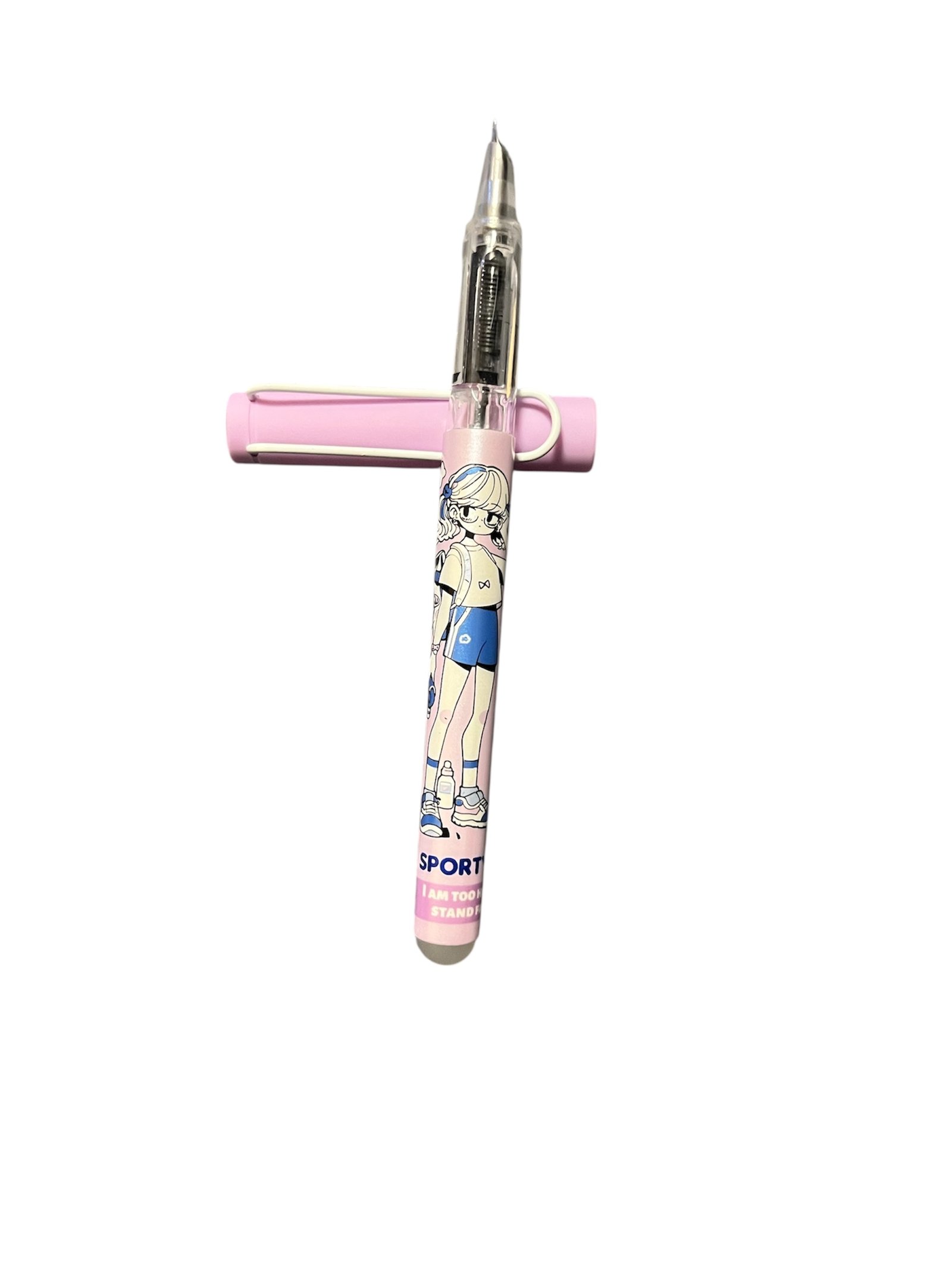 Stilou Yiren cu radiera si rezerva termica Sporty Lila Stilou Yiren cu radiera si rezerva termica Sporty Lila