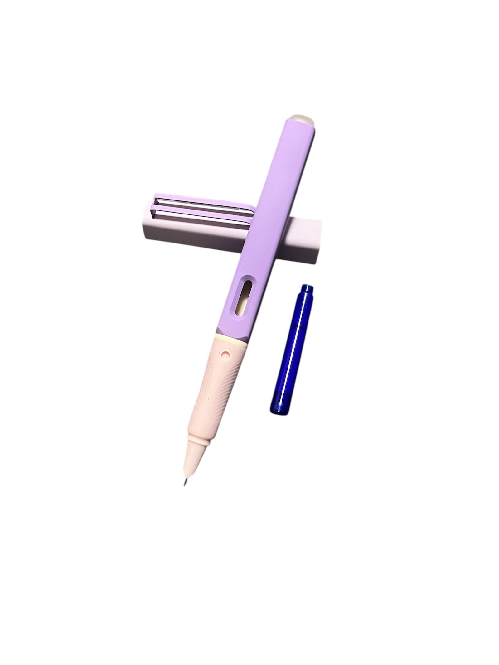 Stilou Yiren cu radiera si rezerva termica Patratel Lila Stilou Yiren cu radiera si rezerva termica Patratel Lila