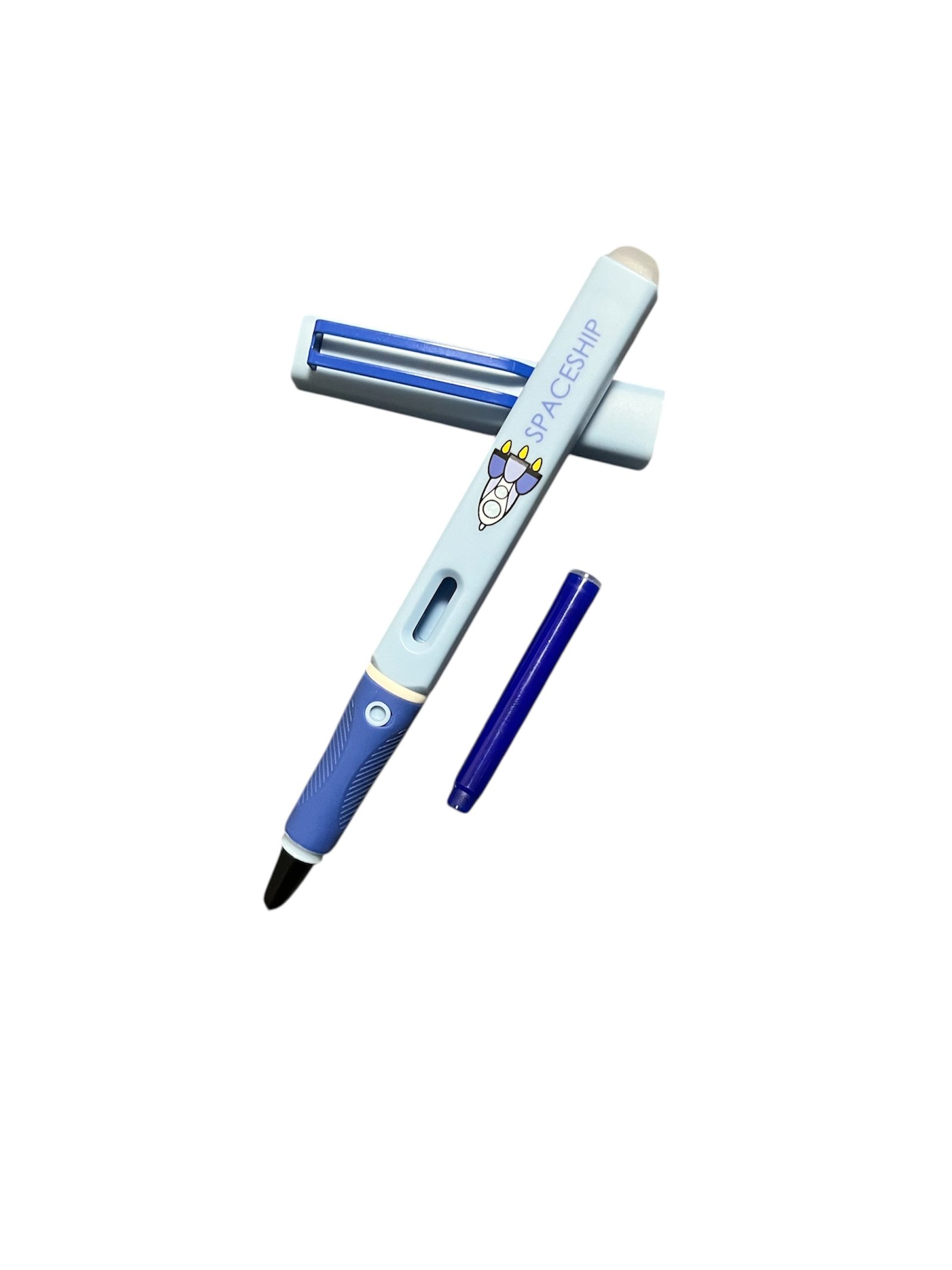 Stilou Yiren cu radiera si rezerva termica Spaceship Blue Pale Stilou Yiren cu radiera si rezerva termica Spaceship Blue Pale
