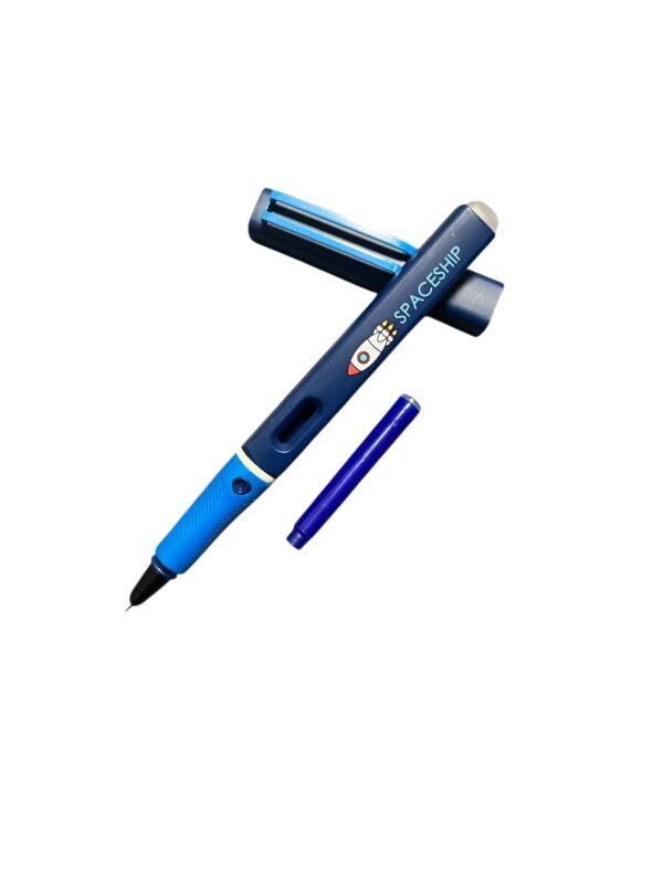 Stilou Yiren cu radiera si rezerva termica Spaceship Bleumarin