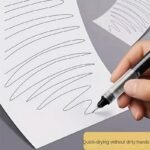 Stilou roller transparent cu gel lichid, varf de 0.5mm