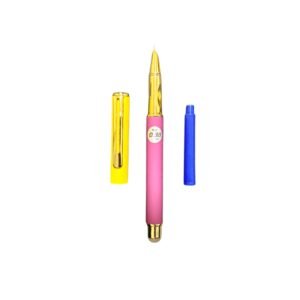 Stilou metalic multicolor cu penita 0.38mm