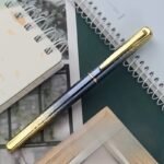 stilou metalic gradient cu penita cameleon