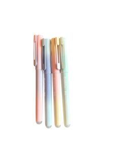 Stilou pastel cu radiera si rezerva termica cu capac magnetic